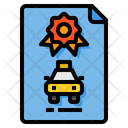 پیش‌نمایش فایل taxi-certificate-2294544 از پک خدمات تاکسی
