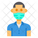پیش‌نمایش فایل beard-man-with-facemask-2975365 از پک آواتار با ماسک