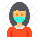 پیش‌نمایش فایل lady-with-facemask-2975380 از پک آواتار با ماسک
