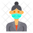 پیش‌نمایش فایل lady-with-facemask-2975385 از پک آواتار با ماسک