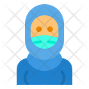 پیش‌نمایش فایل muslim-woman-with-facemask-2975376 از پک آواتار با ماسک