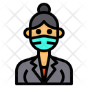 پیش‌نمایش فایل lady-with-facemask-2975335 از پک آواتار با ماسک