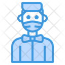 پیش‌نمایش فایل bowtie-man-with-facemask-2975263 از پک آواتار با ماسک