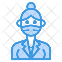پیش‌نمایش فایل lady-with-facemask-2975285 از پک آواتار با ماسک