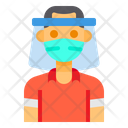 پیش‌نمایش فایل boy-with-face-shield-2975901 از پک آواتار با سپر چهره