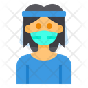 پیش‌نمایش فایل girl-with-face-shield-2975902 از پک آواتار با سپر چهره
