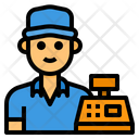 پیش‌نمایش فایل cashier-3072174 از پک آواتار شغل مرد