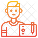 پیش‌نمایش فایل graphic-designer-3072258 از پک آواتار شغل مرد