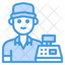پیش‌نمایش فایل cashier-3072124 از پک آواتار شغل مرد
