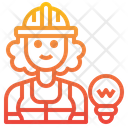 پیش‌نمایش فایل electrician-3074960 از پک آواتار شغل زن