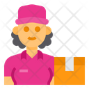 پیش‌نمایش فایل delivery-woman-3074915 از پک آواتار شغل زن