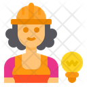 پیش‌نمایش فایل electrician-3074910 از پک آواتار شغل زن
