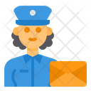 پیش‌نمایش فایل postman-3074889 از پک آواتار شغل زن