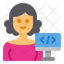 پیش‌نمایش فایل programmer-3074888 از پک آواتار شغل زن