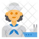 پیش‌نمایش فایل sailor-3074886 از پک آواتار شغل زن
