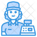 پیش‌نمایش فایل cashier-3074818 از پک آواتار شغل زن