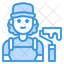 پیش‌نمایش فایل painter-3074793 از پک آواتار شغل زن