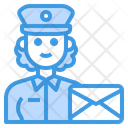 پیش‌نمایش فایل postman-3074789 از پک آواتار شغل زن