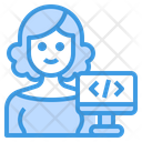 پیش‌نمایش فایل programmer-3074788 از پک آواتار شغل زن