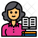 پیش‌نمایش فایل librarian-3074849 از پک آواتار شغل زن