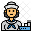 پیش‌نمایش فایل sailor-3074836 از پک آواتار شغل زن
