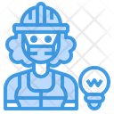 پیش‌نمایش فایل electrician-3433138 از پک آواتار شغل زن با ماسک