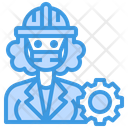 پیش‌نمایش فایل engineer-3433139 از پک آواتار شغل زن با ماسک
