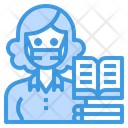 پیش‌نمایش فایل librarian-3433149 از پک آواتار شغل زن با ماسک
