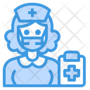 پیش‌نمایش فایل nurse-3433153 از پک آواتار شغل زن با ماسک