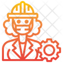 پیش‌نمایش فایل engineer-3433456 از پک آواتار شغل زن با ماسک