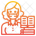 پیش‌نمایش فایل librarian-3433466 از پک آواتار شغل زن با ماسک