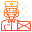 پیش‌نمایش فایل postman-3433476 از پک آواتار شغل زن با ماسک