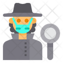 پیش‌نمایش فایل detective-3433385 از پک آواتار شغل زن با ماسک