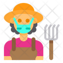 پیش‌نمایش فایل farmer-3433391 از پک آواتار شغل زن با ماسک