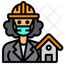 پیش‌نمایش فایل architect-3433323 از پک آواتار شغل زن با ماسک