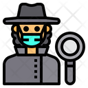 پیش‌نمایش فایل detective-3433335 از پک آواتار شغل زن با ماسک