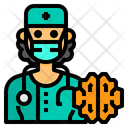 پیش‌نمایش فایل doctor-3433337 از پک آواتار شغل زن با ماسک
