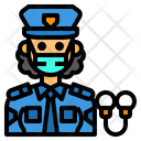 پیش‌نمایش فایل police-3433358 از پک آواتار شغل زن با ماسک