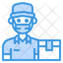 پیش‌نمایش فایل delivery-man-3435622 از پک آواتار شغل مرد با ماسک