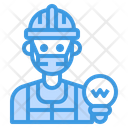 پیش‌نمایش فایل electrician-3435627 از پک آواتار شغل مرد با ماسک