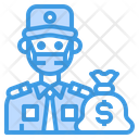 پیش‌نمایش فایل guard-3435636 از پک آواتار شغل مرد با ماسک