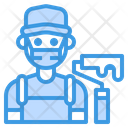 پیش‌نمایش فایل painter-3435644 از پک آواتار شغل مرد با ماسک