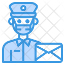 پیش‌نمایش فایل postman-3435648 از پک آواتار شغل مرد با ماسک