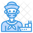 پیش‌نمایش فایل sailor-3435651 از پک آواتار شغل مرد با ماسک
