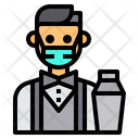 پیش‌نمایش فایل bartender-3435868 از پک آواتار شغل مرد با ماسک