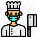 پیش‌نمایش فایل chef-3435871 از پک آواتار شغل مرد با ماسک