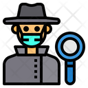 پیش‌نمایش فایل detective-3435875 از پک آواتار شغل مرد با ماسک