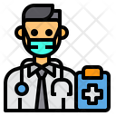 پیش‌نمایش فایل doctor-3435876 از پک آواتار شغل مرد با ماسک