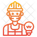 پیش‌نمایش فایل electrician-3435978 از پک آواتار شغل مرد با ماسک