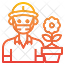 پیش‌نمایش فایل gardener-3435985 از پک آواتار شغل مرد با ماسک
